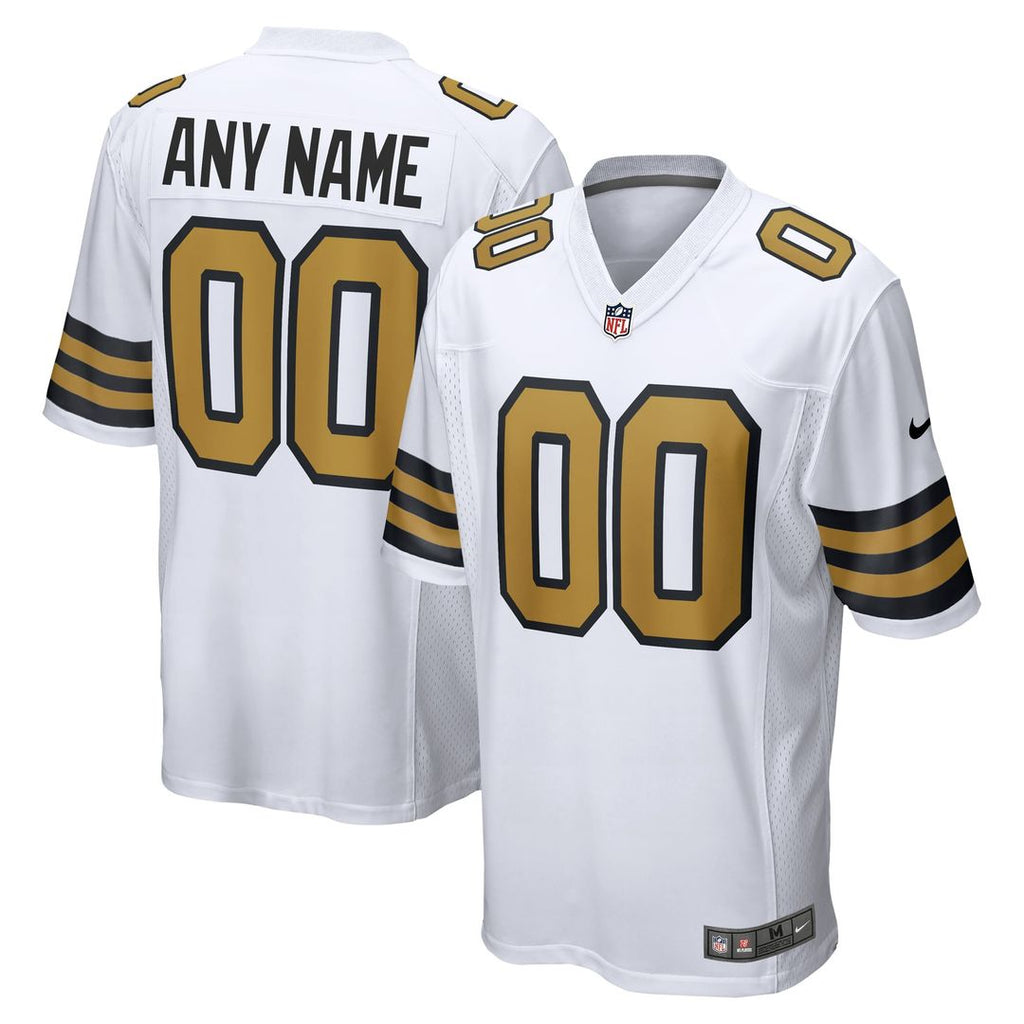 New Orleans Saints Nike Gameday Golds Alternate Custom Game Jersey - Gold