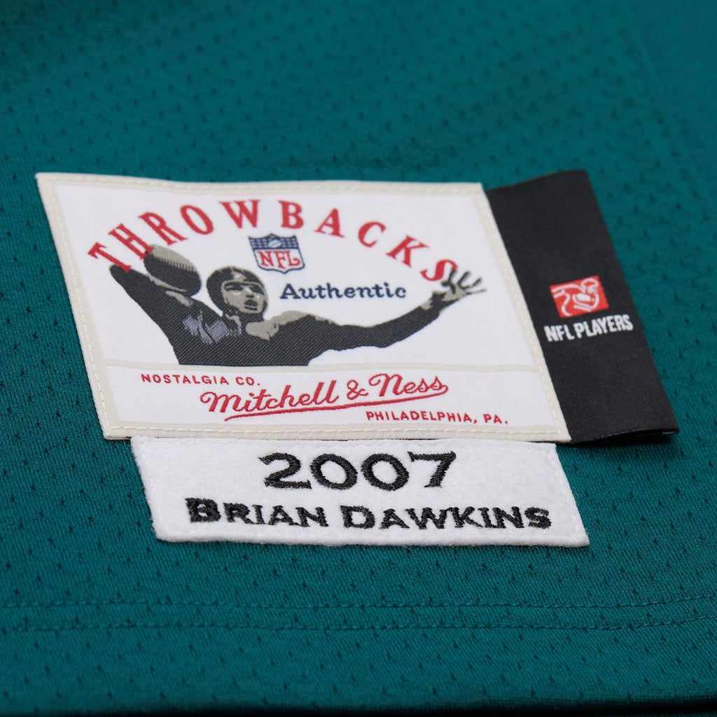Philadelphia Eagles 1996 Brian Dawkins Mitchell & Ness Authentic Throwback Retired Player Jersey - White