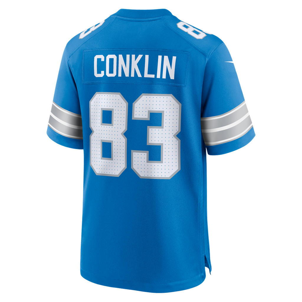 Detroit Lions Tyler Conklin Nike Team Game Jersey - Blue