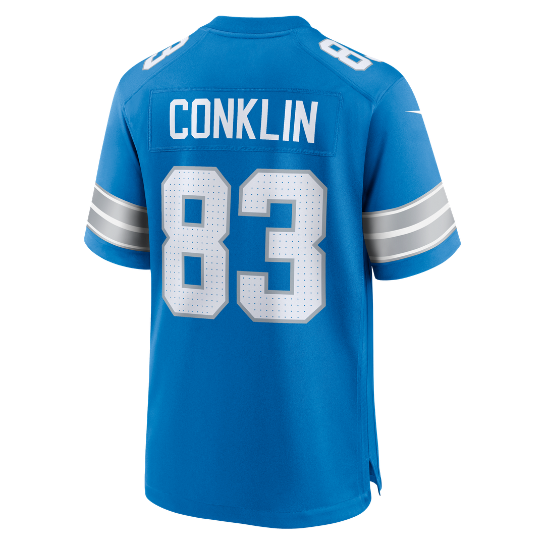 Detroit Lions Tyler Conklin Nike Team Game Jersey - Blue
