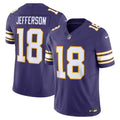 Minnesota Vikings Justin Jefferson Nike Vapor F.U.S.E. Limited Jersey - Purple