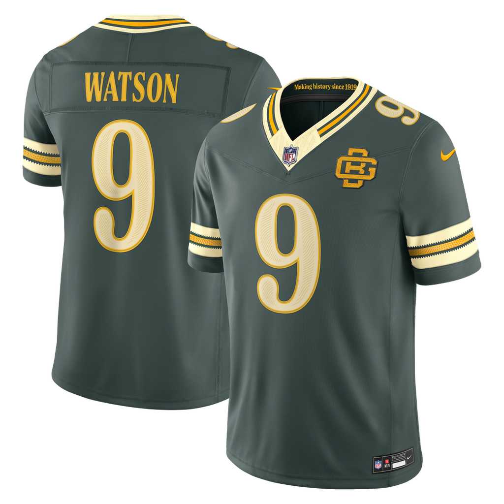 Green Bay Packers Christian Watson Nike 2026 Rivalries Collection Stitched Limited Jersey - Green