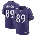 Baltimore Ravens Mark Andrews Nike Team Game Jersey - Purple