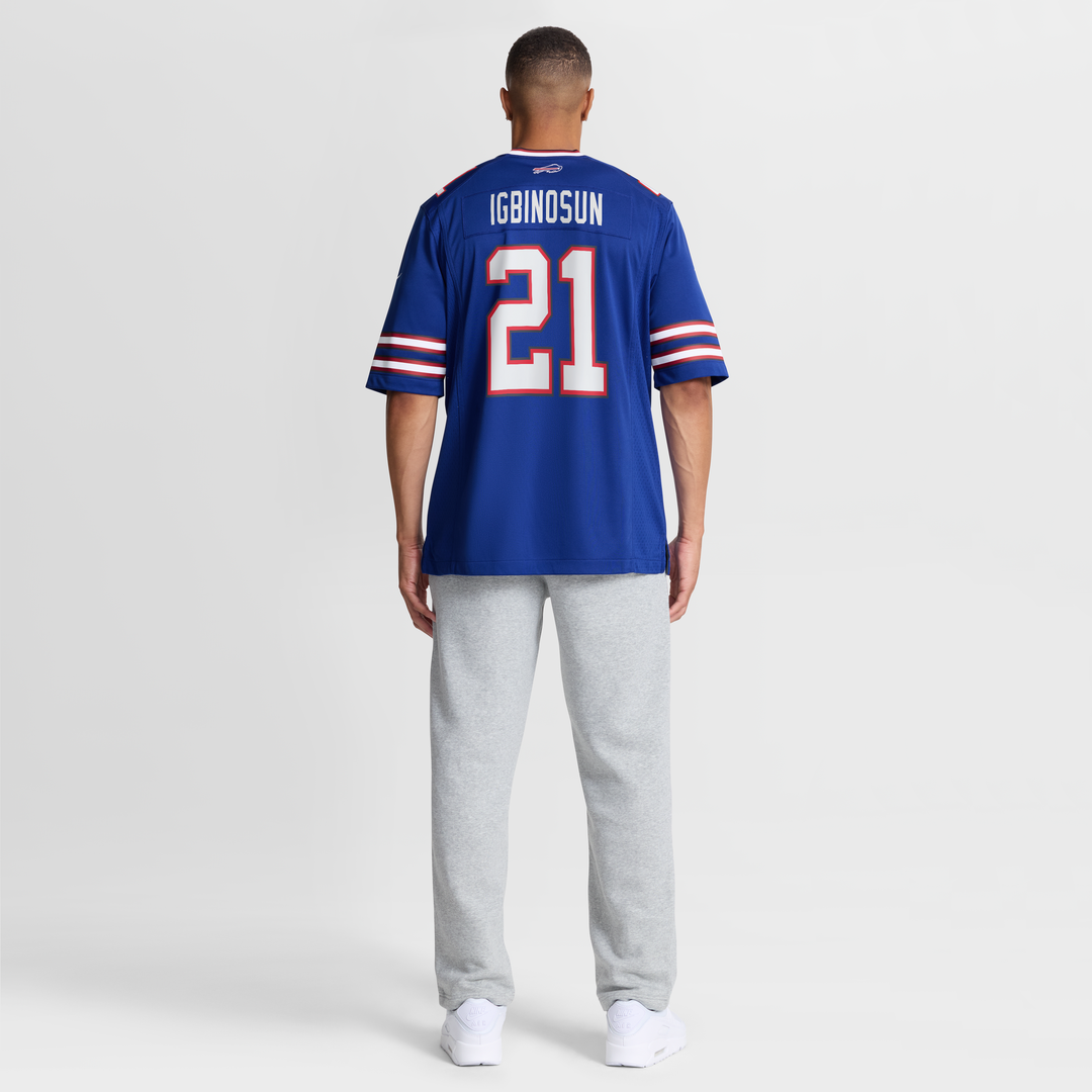 Buffalo Bills Davison Igbinosun Nike Team Game Jersey - Royal
