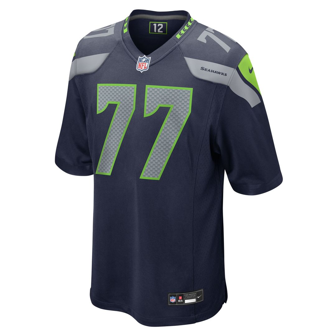 Seattle Seahawks Bryce Cabeldue Nike Team Game Jersey - College Navy