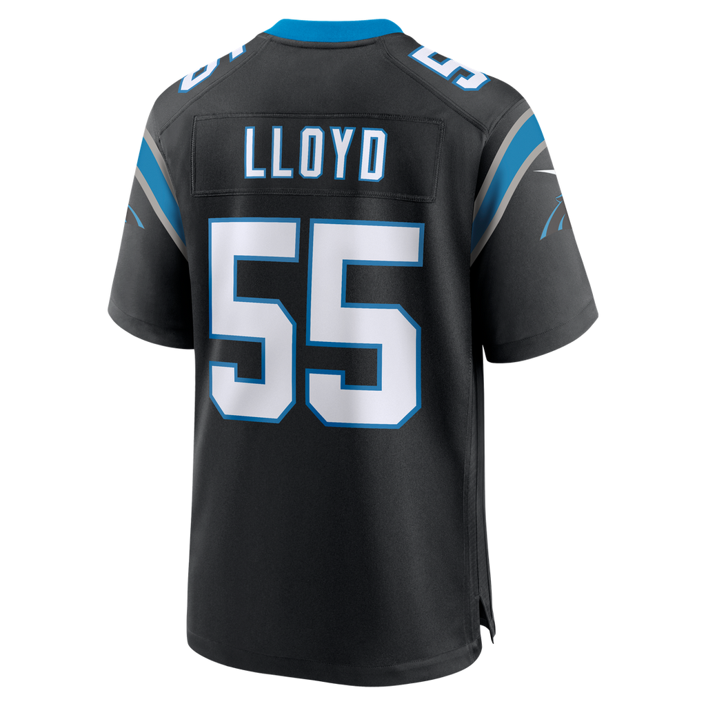 Carolina Panthers Devin Lloyd Nike Team Game Jersey - Black