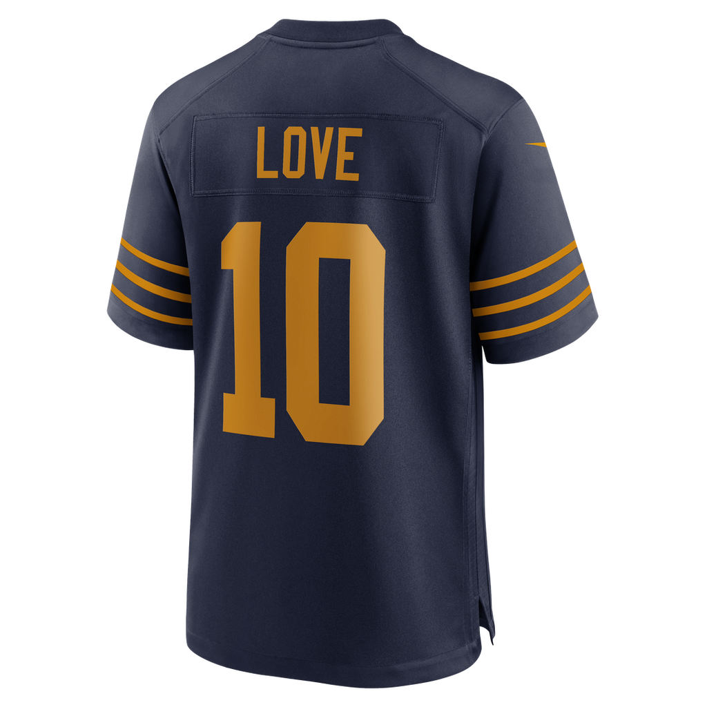 Green Bay Packers Jordan Love Nike Player Game Jersey - Green