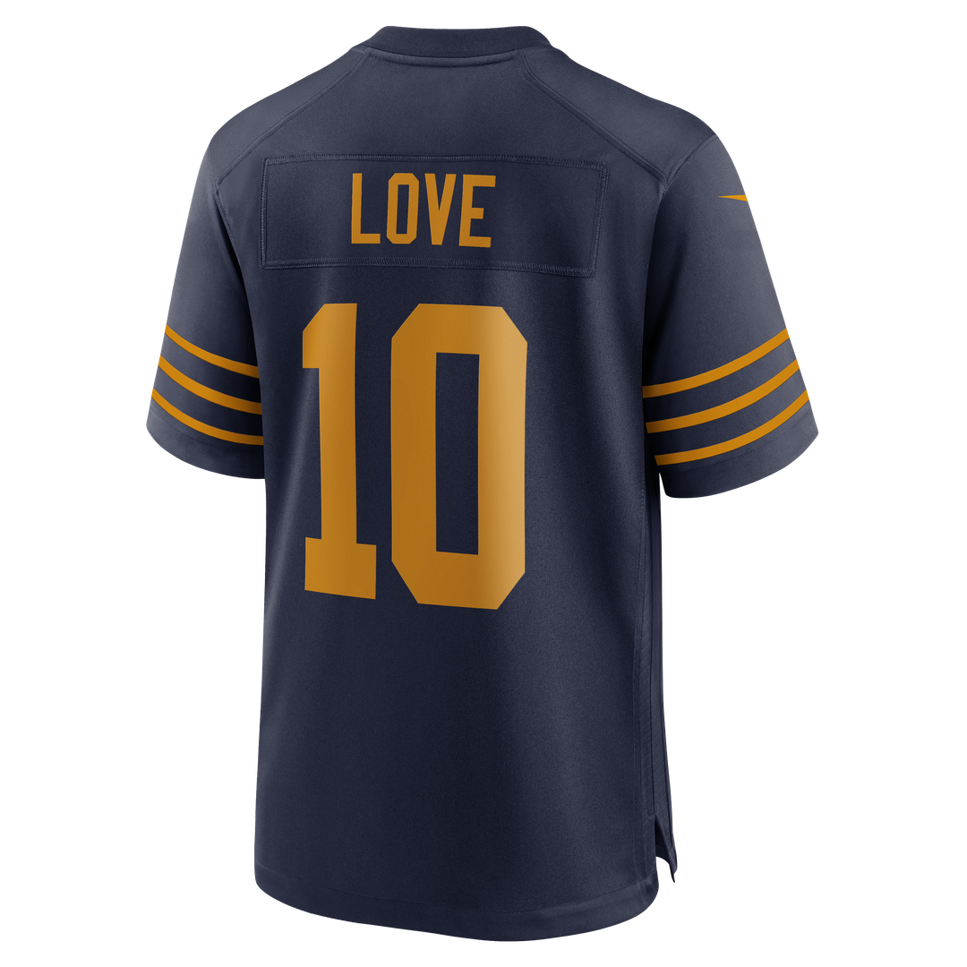 Green Bay Packers Jordan Love Nike Game Jersey - White