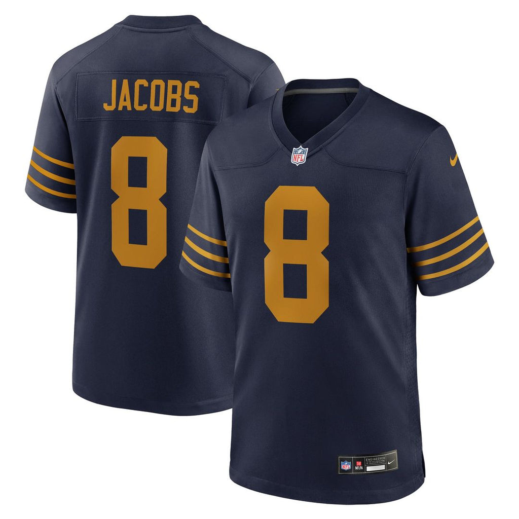 Green Bay Packers Josh Jacobs Nike Team Game Jersey - Green