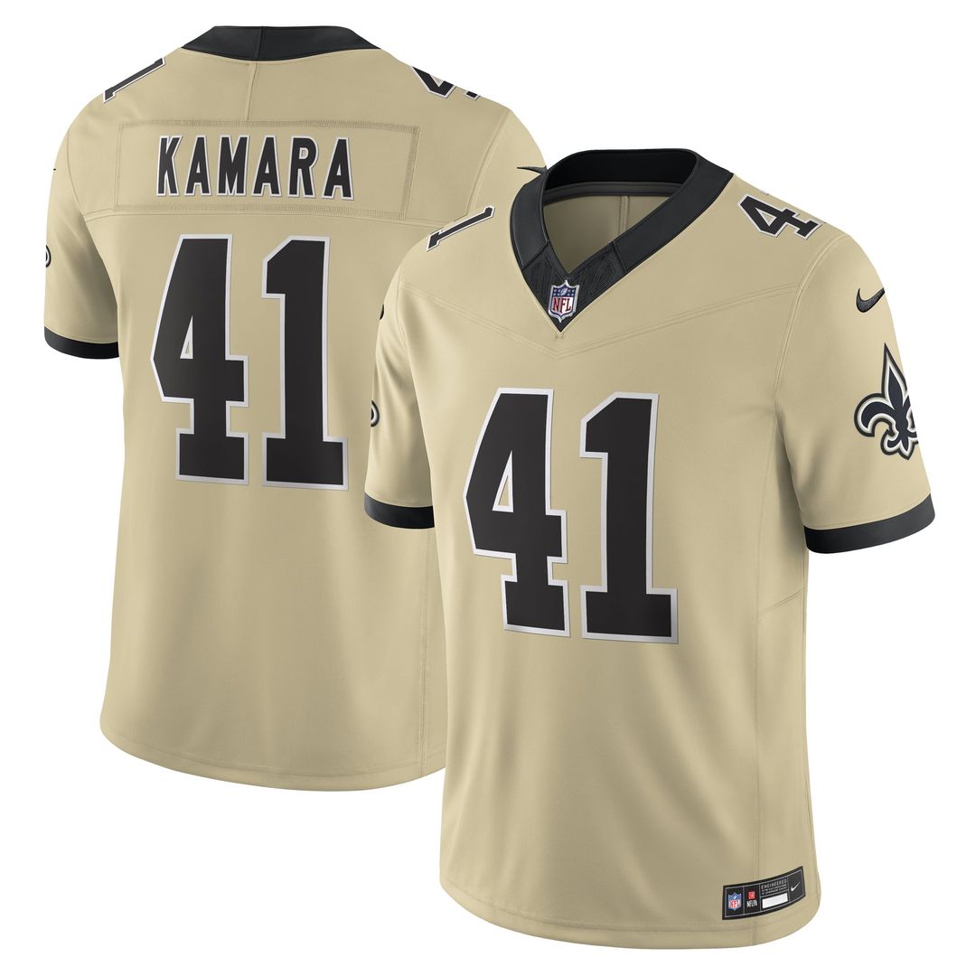 New Orleans Saints Alvin Kamara Nike Alternate Vapor F.U.S.E. Limited Jersey - White