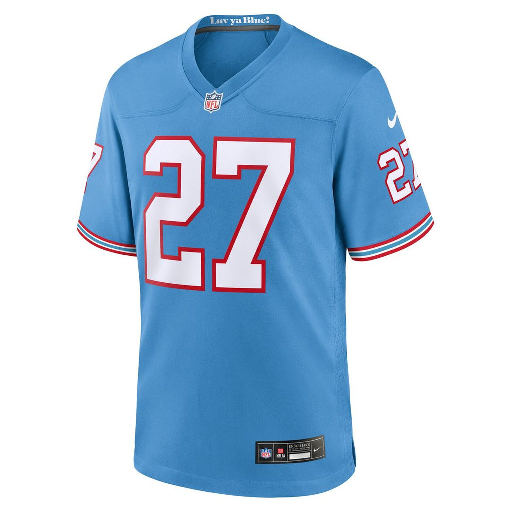 Tennessee Titans Eddie George Nike Retired Player Alternate Game Jersey - Light Blue