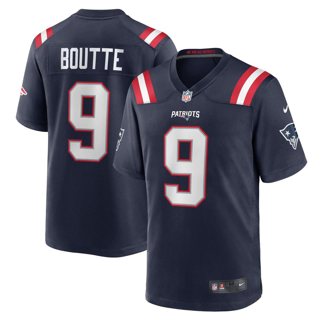 New England Patriots Kayshon Boutte Nike Game Jersey - Navy