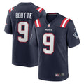 New England Patriots Kayshon Boutte Nike Game Jersey - Navy
