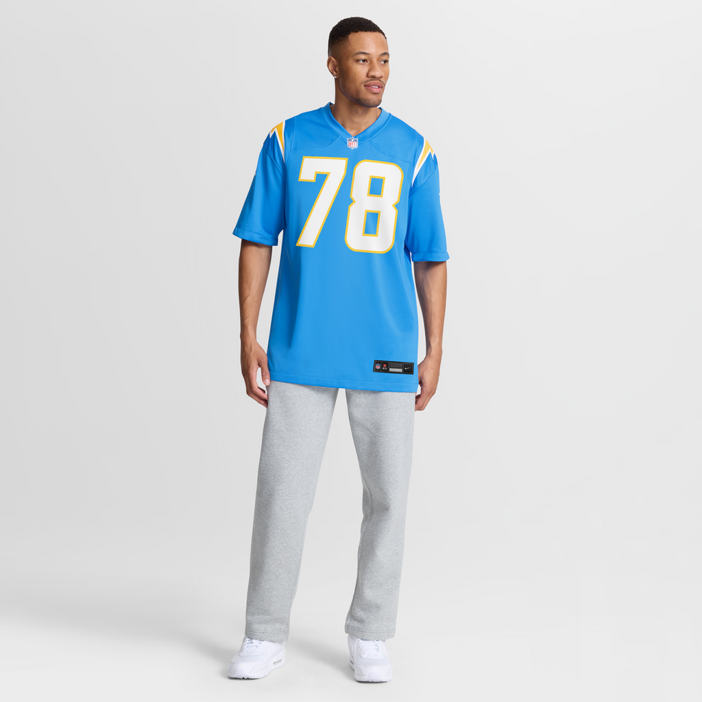 Los Angeles Chargers Andre James Nike Team Game Jersey - Powder Blue
