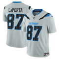 Detroit Lions Sam LaPorta Nike 2026 Rivalries Collection Stitched Limited Jersey - Silver
