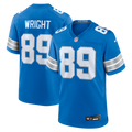 Detroit Lions Brock Wright Nike Team Game Jersey - Blue