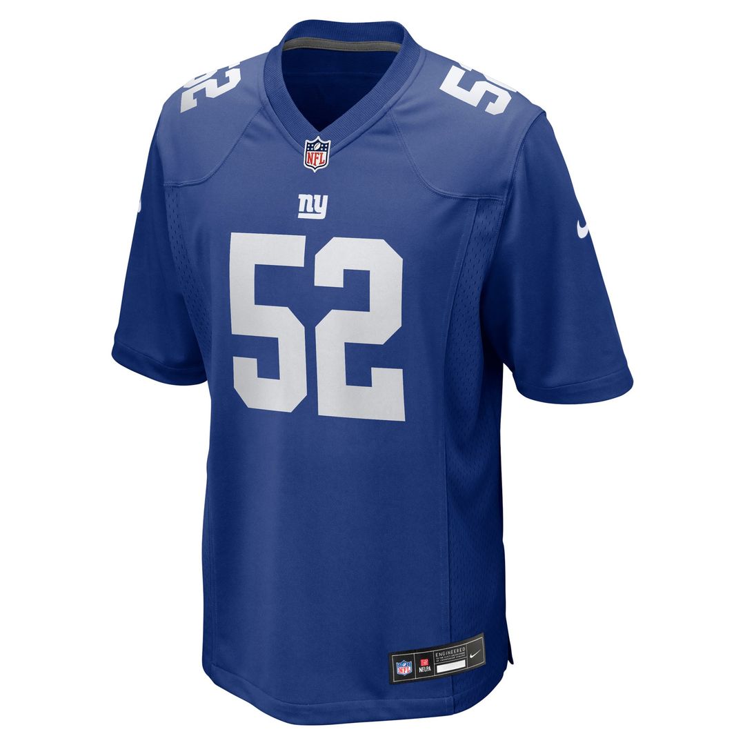 New York Giants Arvell Reese Nike Team Game Jersey - Royal
