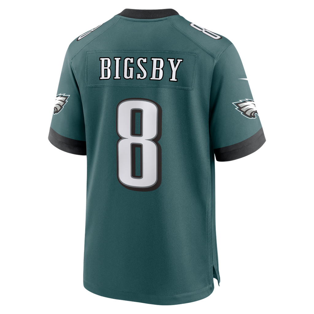 Philadelphia Eagles Tank Bigsby Nike Team Game Jersey - Midnight Green