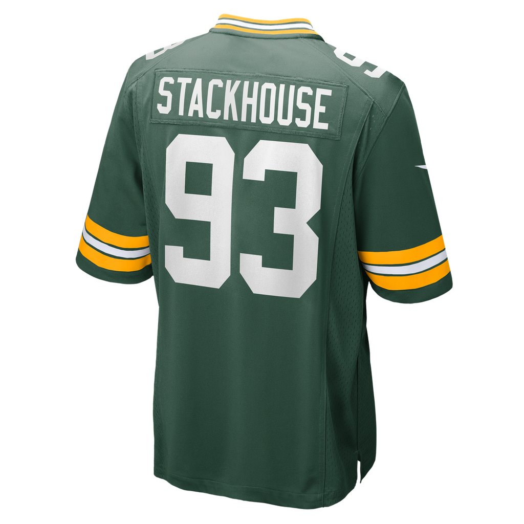 Green Bay Packers Nazir Stackhouse Nike Team Game Jersey - Green
