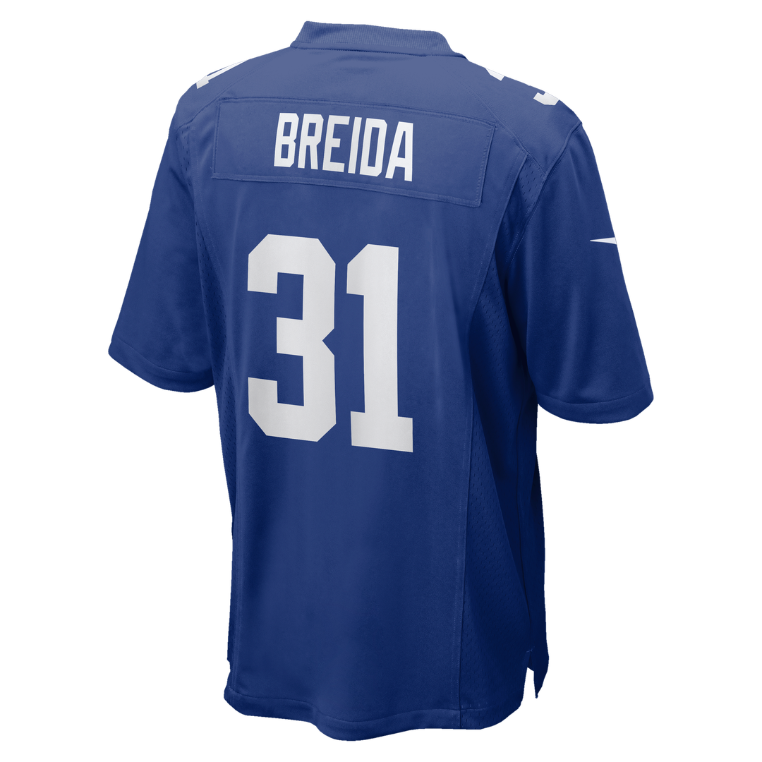 New York Giants Matt Breida Nike Game Jersey - Royal