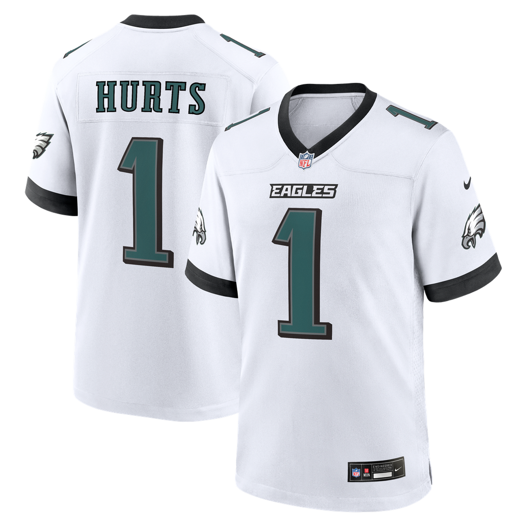 Philadelphia Eagles Jalen Hurts Nike Alternate Game Jersey - Black