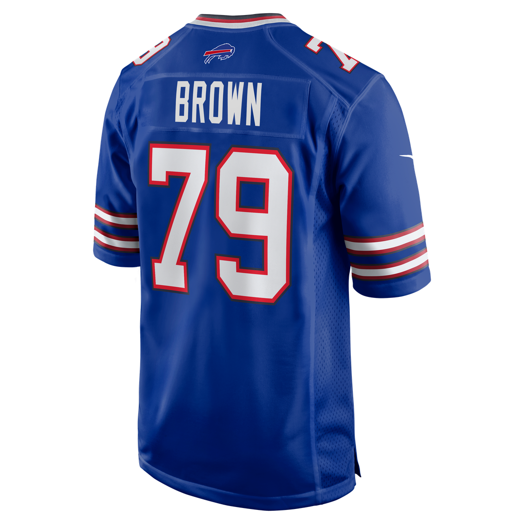 Buffalo Bills Ruben Brown Nike Game Retired Player Jersey - Royal