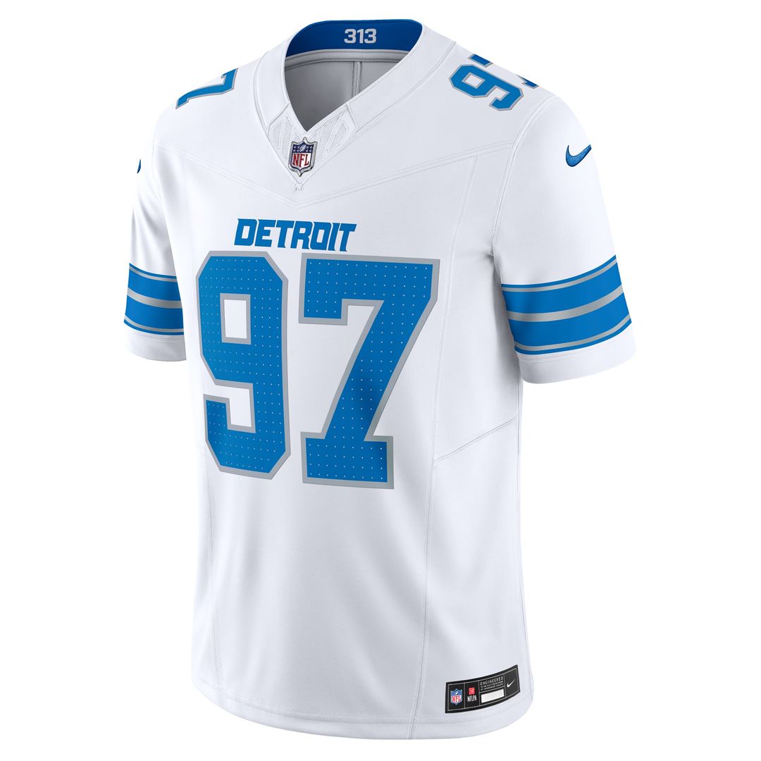 Detroit Lions Aidan Hutchinson Nike Vapor F.U.S.E. Alternate Limited Jersey - Blue