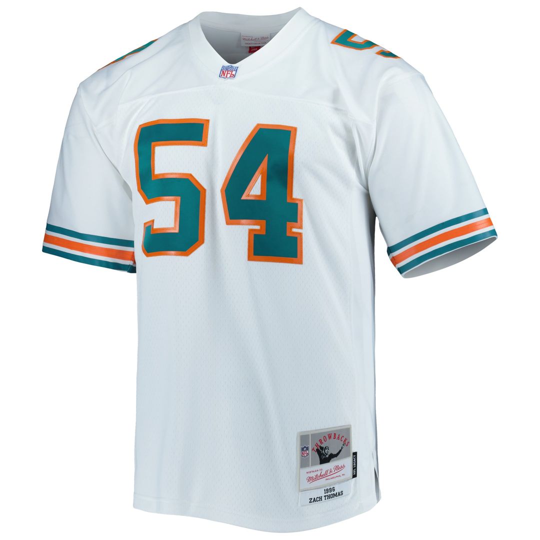 Miami Dolphins Zach Thomas Mitchell & Ness Legacy Replica Jersey - White