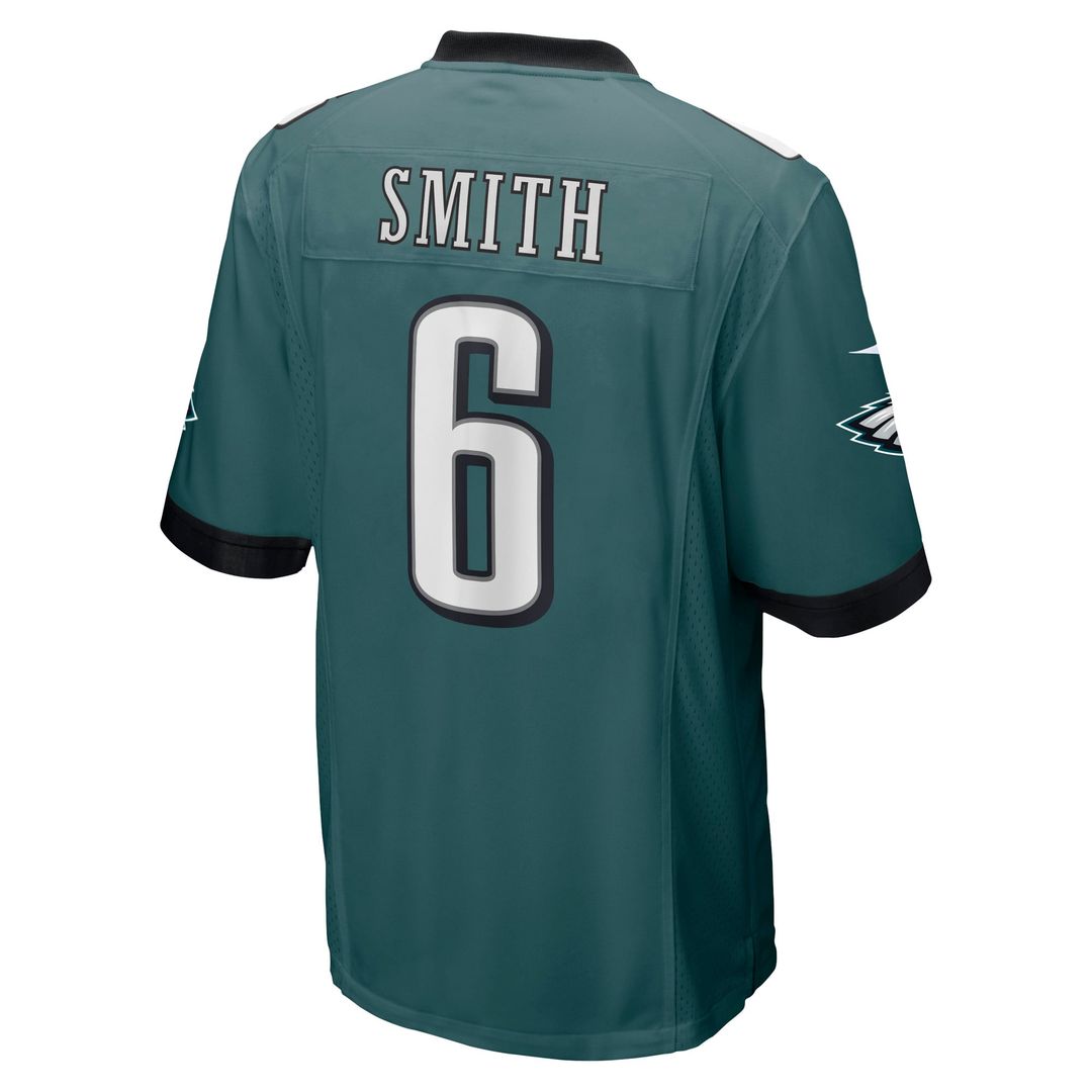 Philadelphia Eagles DeVonta Smith Nike Player Game Jersey - Midnight Green