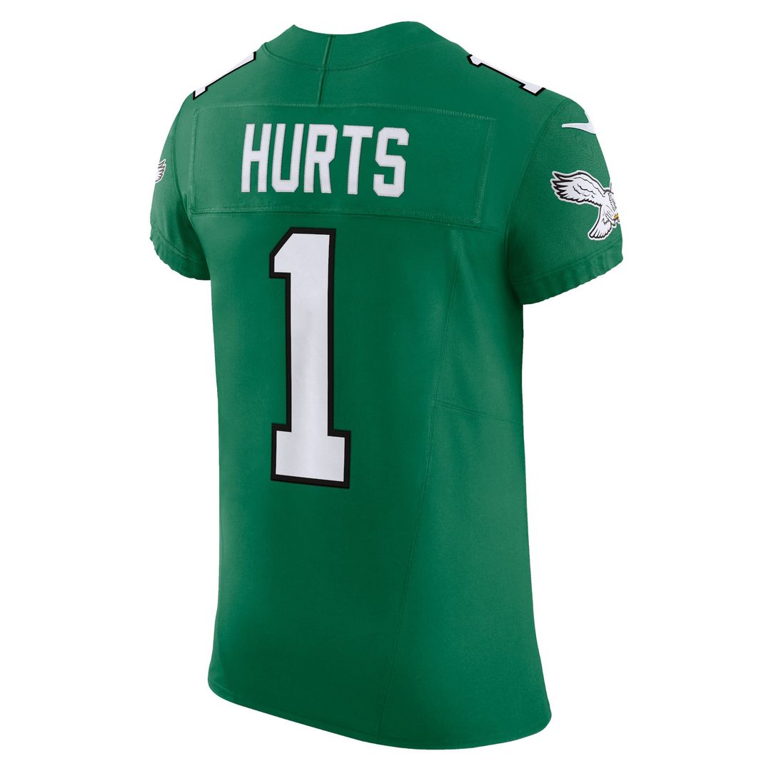 Philadelphia Eagles Jalen Hurts Nike Alternate Vapor F.U.S.E. Elite Jersey - Kelly Green