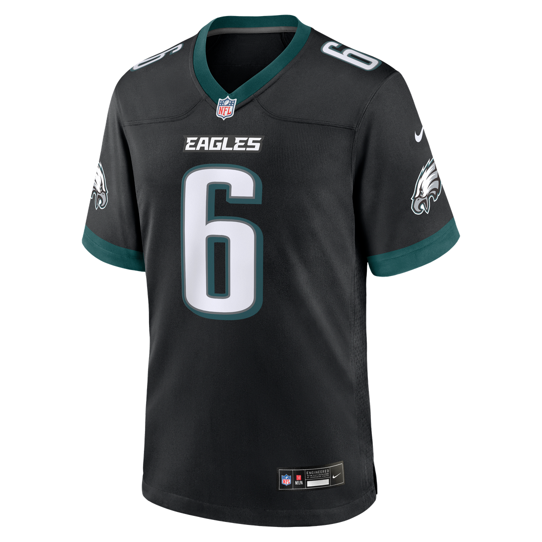 Philadelphia Eagles DeVonta Smith Nike Team Game Jersey - Midnight Green