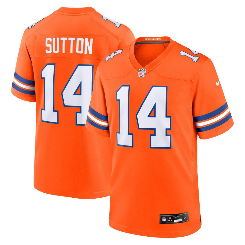 Denver Broncos Courtland Sutton Nike Alternate Game Jersey - Orange