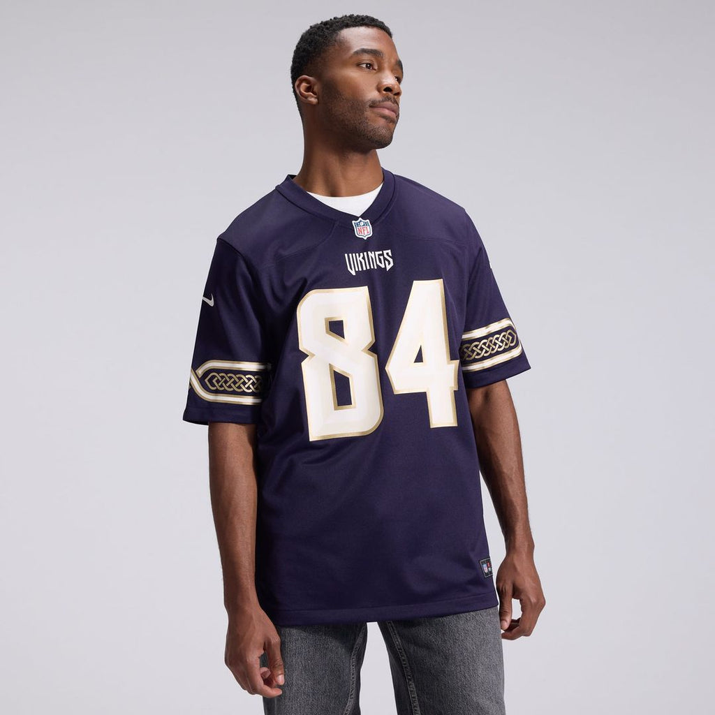 Minnesota Vikings Randy Moss Nike 2026 Rivalries Collection Game Jersey - Purple