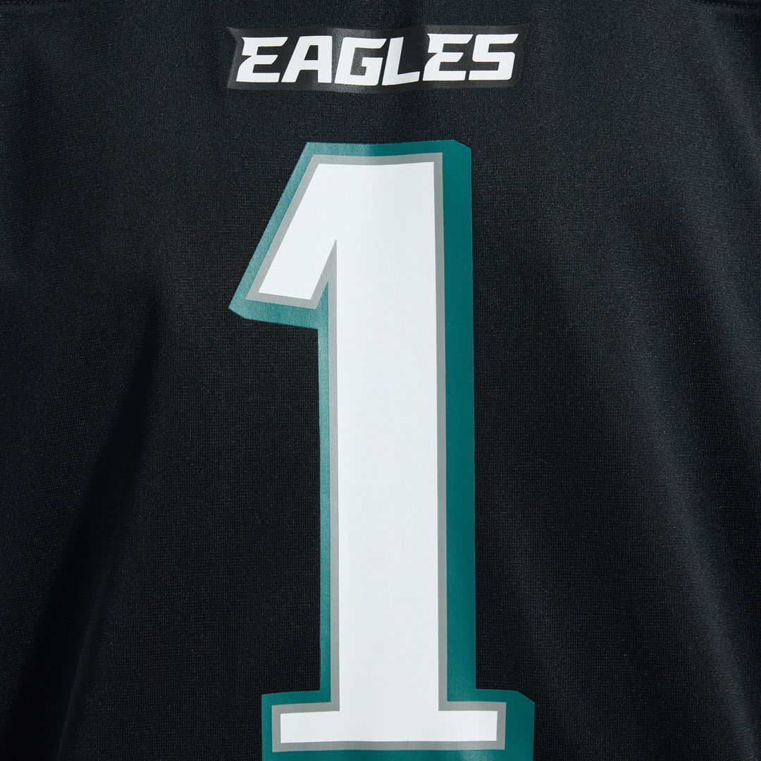 Philadelphia Eagles Jalen Hurts Nike Alternate Game Jersey - Black