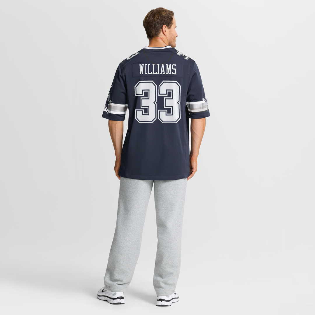 Dallas Cowboys Javonte Williams Nike Team Game Jersey - Navy