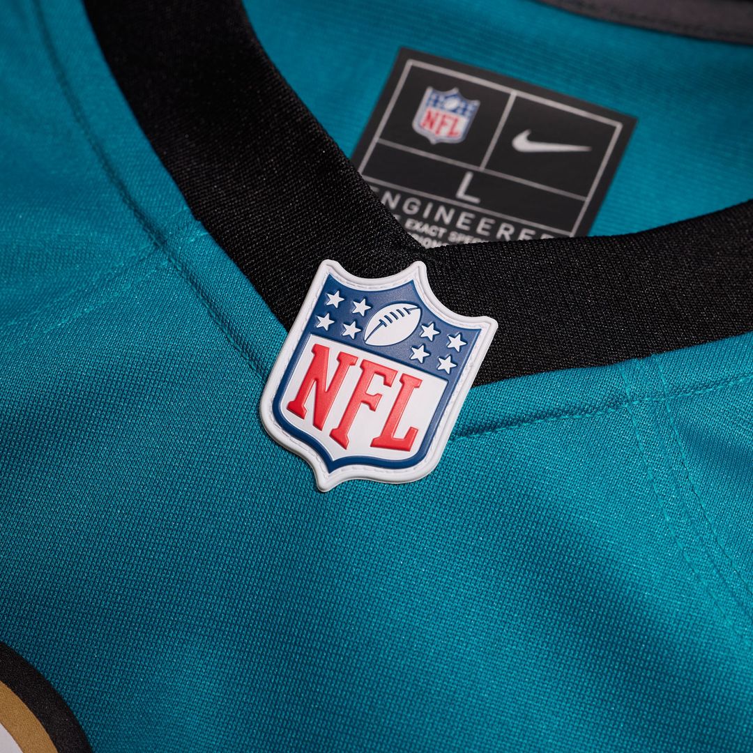 Jacksonville Jaguars Jimmy Smith Nike Retired Player Alternate Game Jersey - Teal