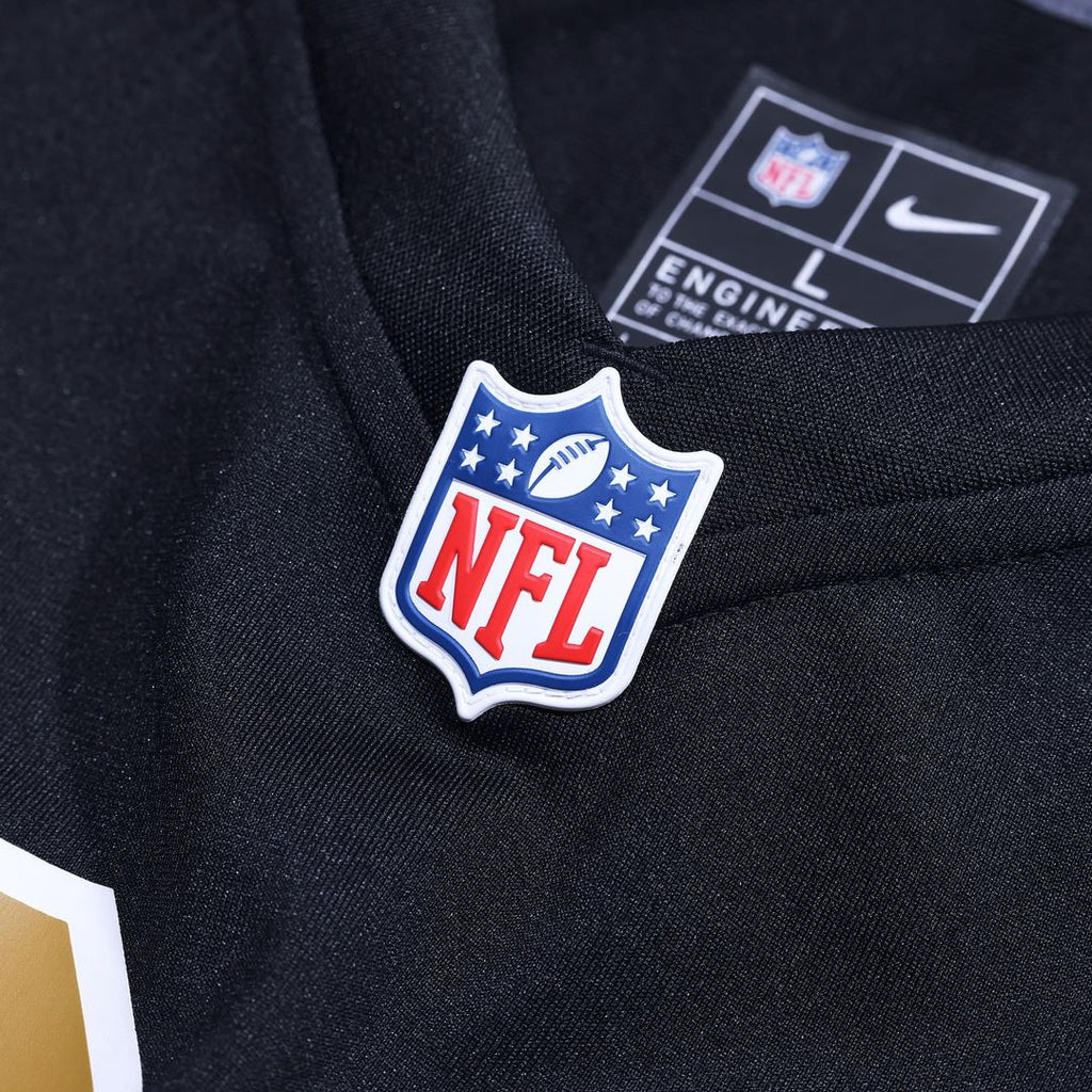 New Orleans Saints Alvin Kamara Nike Alternate Game Jersey - Black