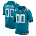 Jacksonville Jaguars Nike Custom Game Jersey - Teal