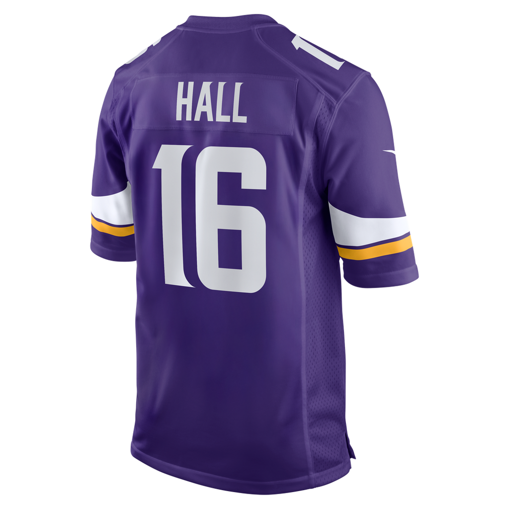 Minnesota Vikings Jaren Hall Nike Game Jersey - Purple
