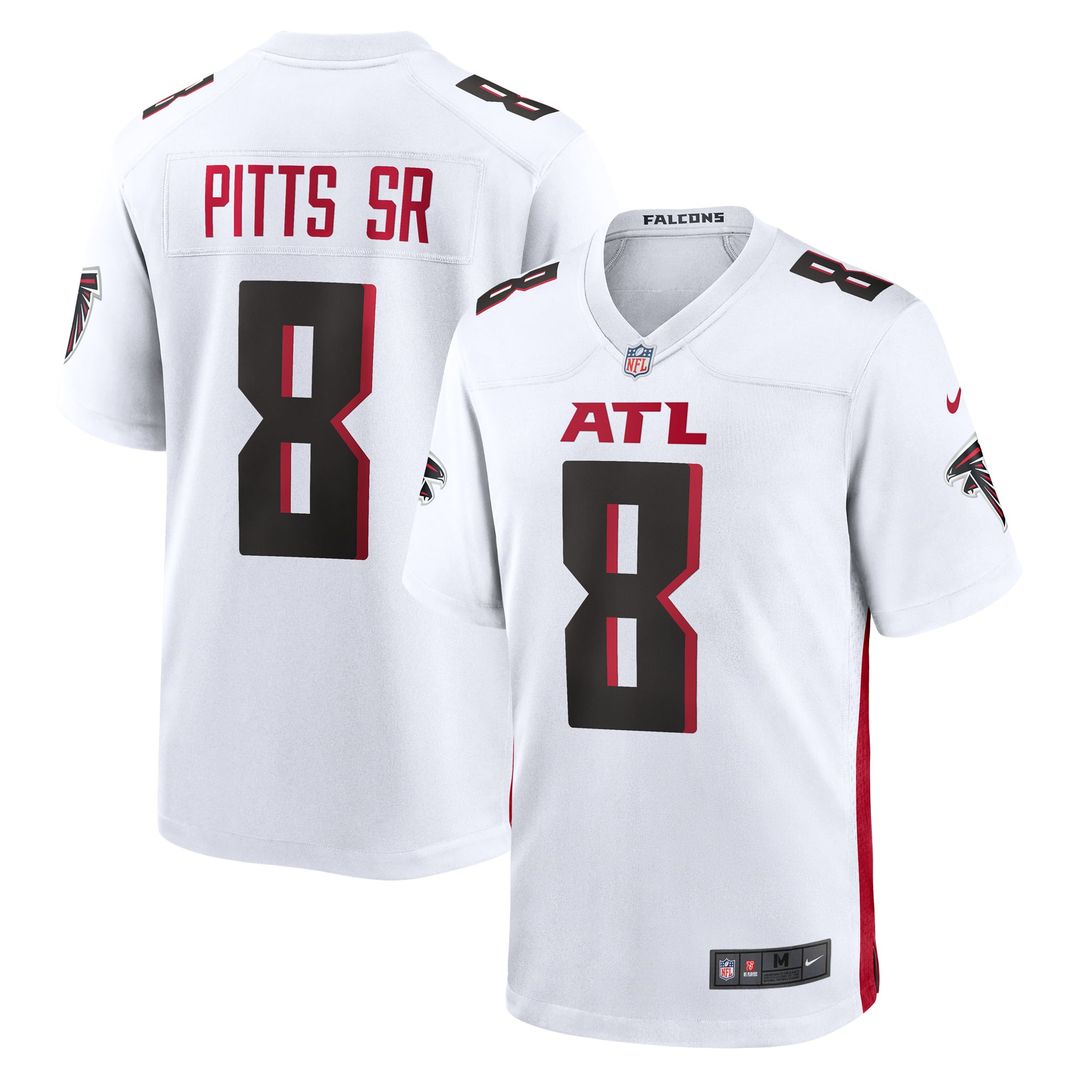 Atlanta Falcons Kyle Pitts Sr. Nike White Game Jersey - White