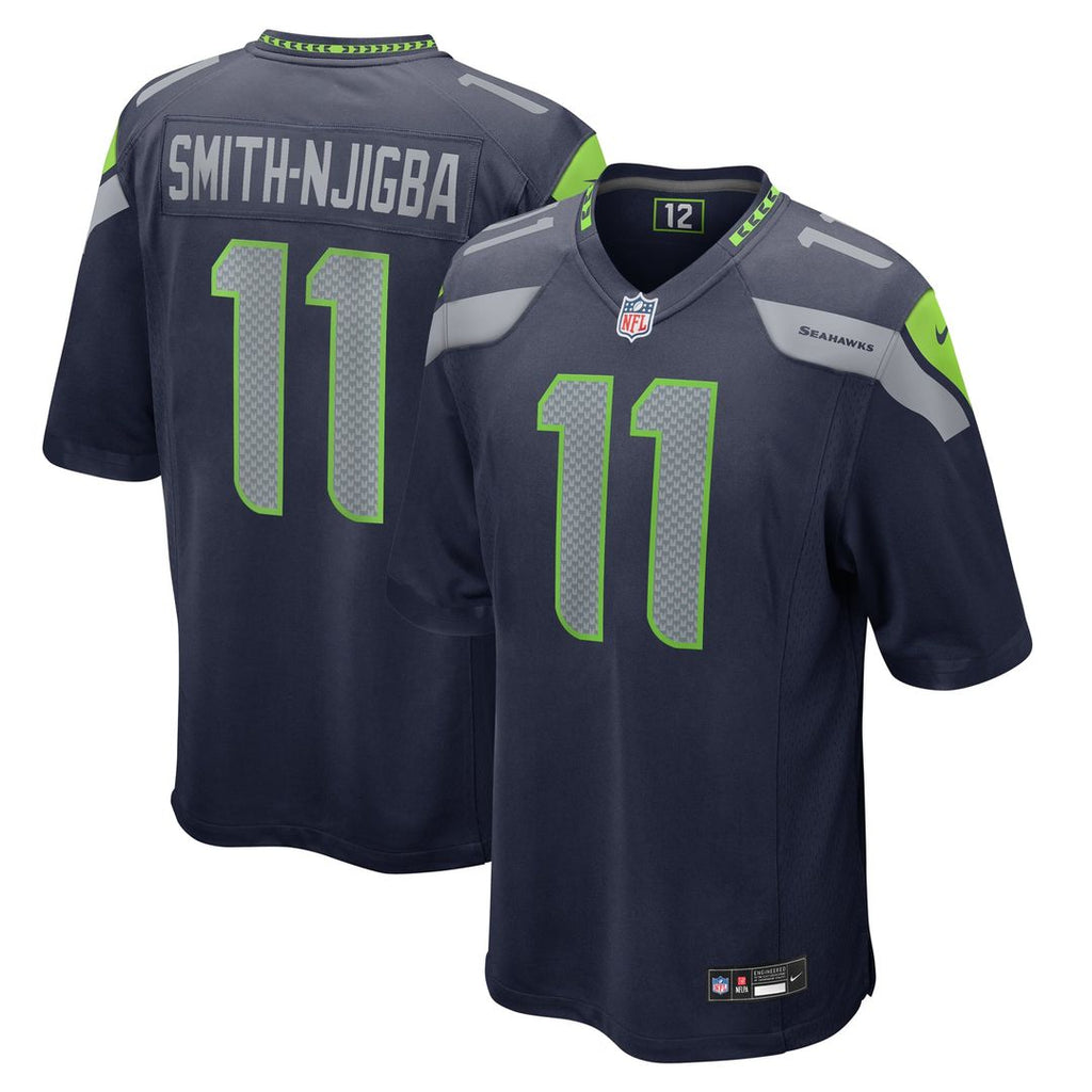 Seattle Seahawks Jaxon Smith-Njigba Nike Throwback Player Game Jersey - Royal