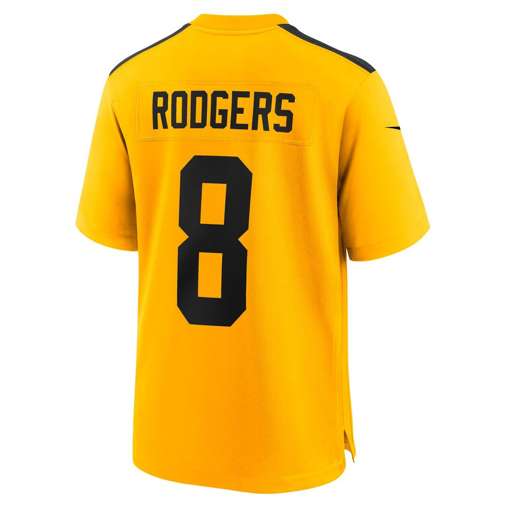 Pittsburgh Steelers Aaron Rodgers Nike Alternate 1933 Throwback Game Jersey - Gold