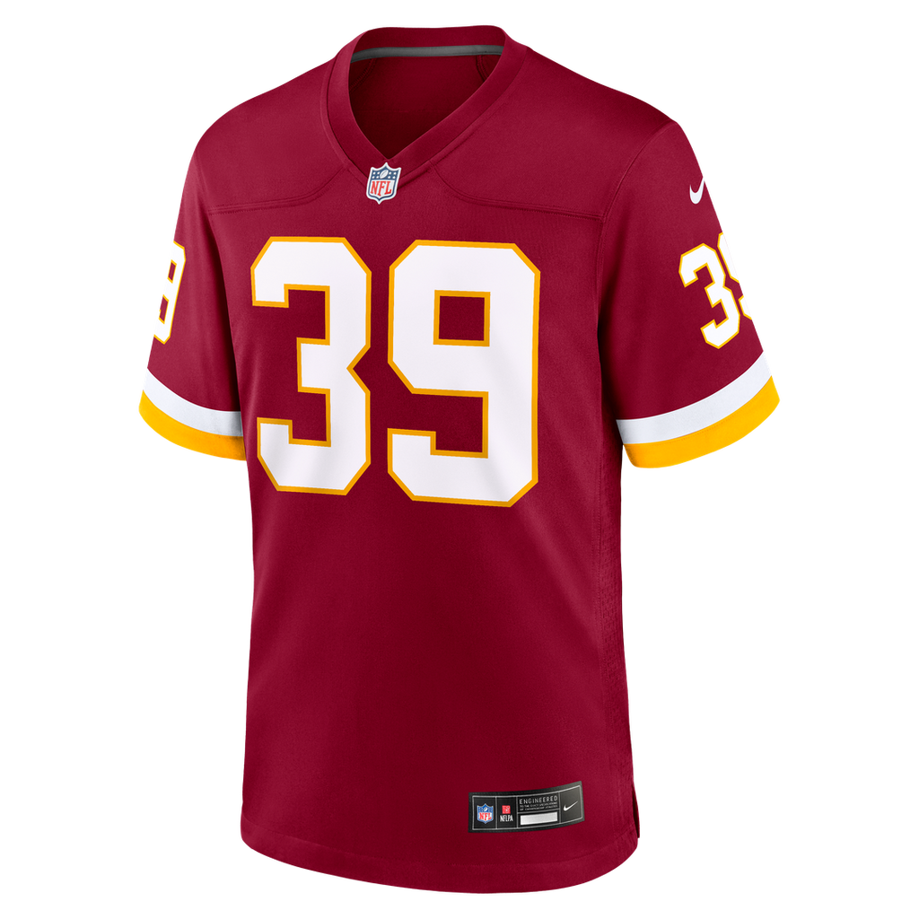 Washington Commanders Jeremy Reaves Nike Game Jersey - Burgundy