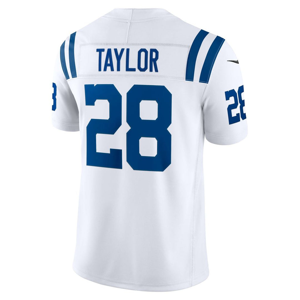 Indianapolis Colts Jonathan Taylor Nike Vapor F.U.S.E. Stitched Limited Jersey - White
