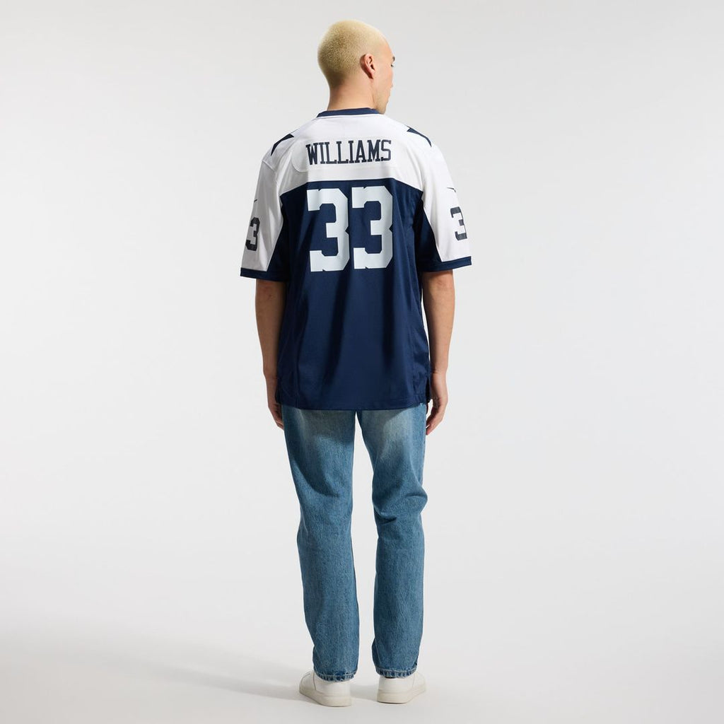 Dallas Cowboys Javonte Williams Nike Alternate Game Jersey - Navy