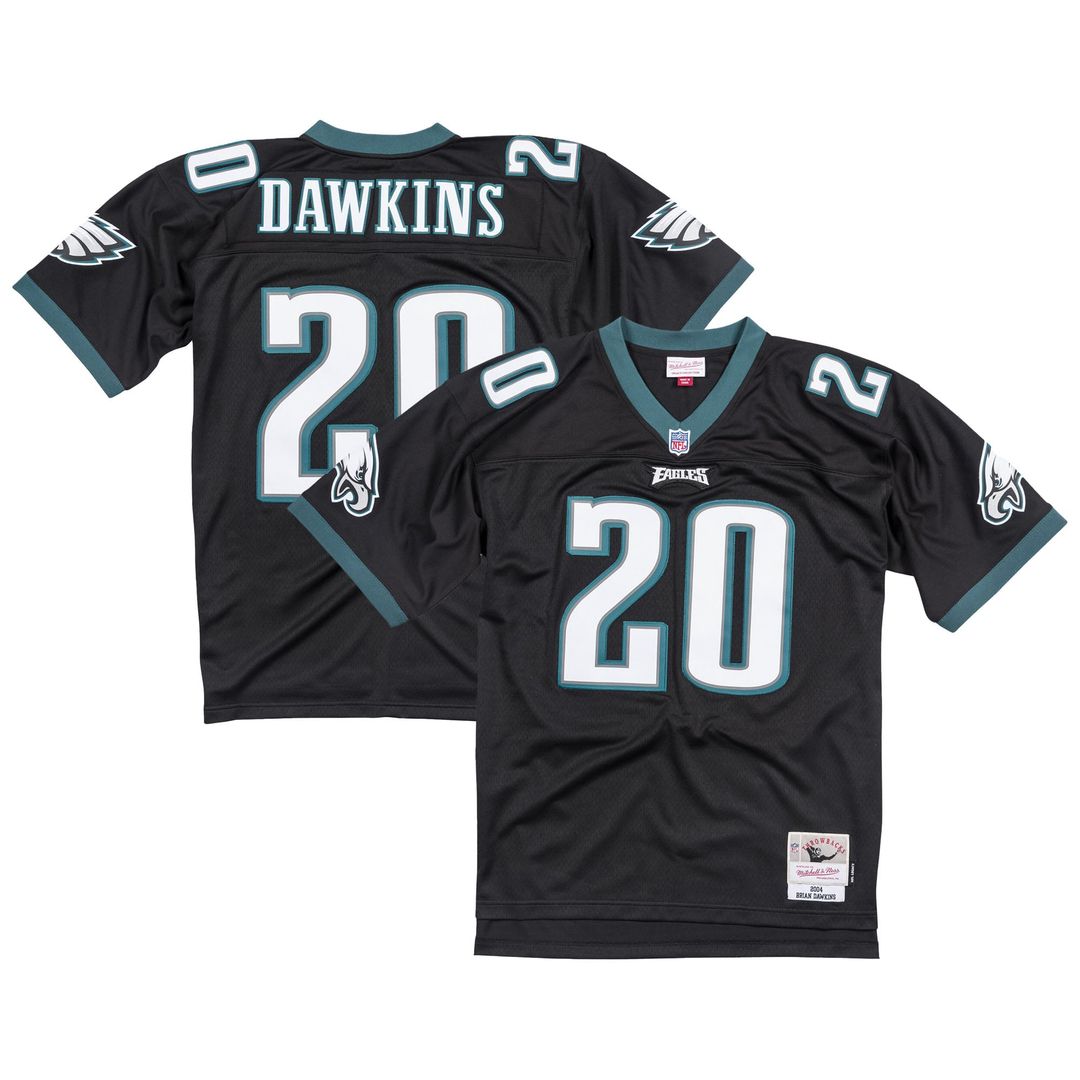 Philadelphia Eagles Brian Dawkins Mitchell & Ness Legacy Replica Jersey - Black