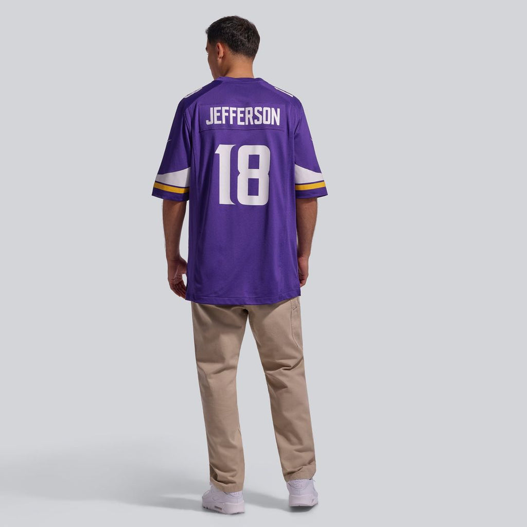 Minnesota Vikings Justin Jefferson Nike Player Game Jersey - Purple