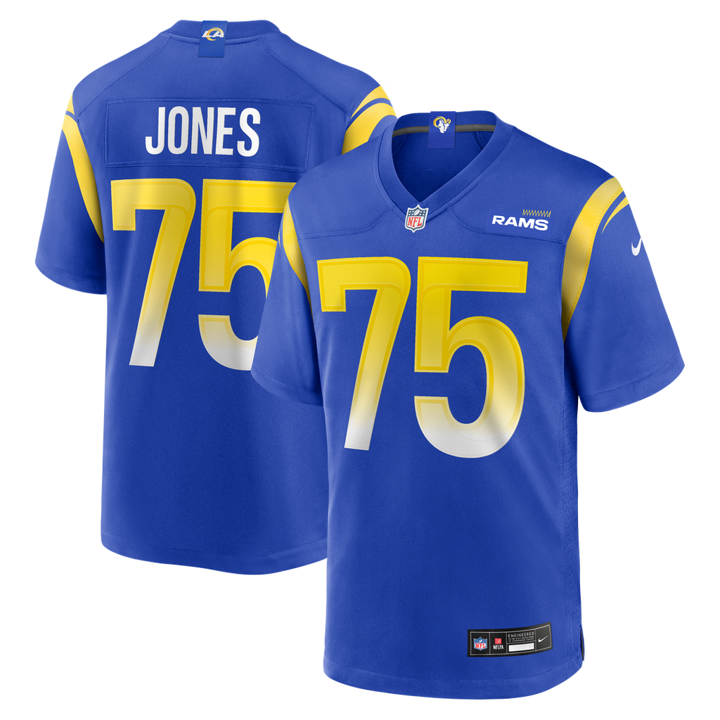 Los Angeles Rams Deacon Jones Nike Game Retired Player Jersey - Royal