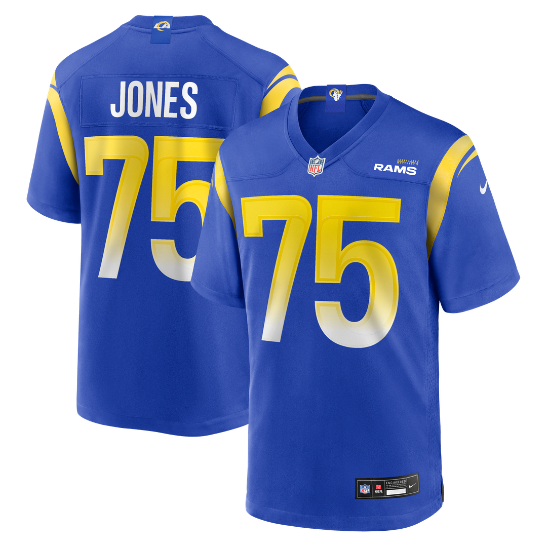 Los Angeles Rams Deacon Jones Nike Game Retired Player Jersey - Royal