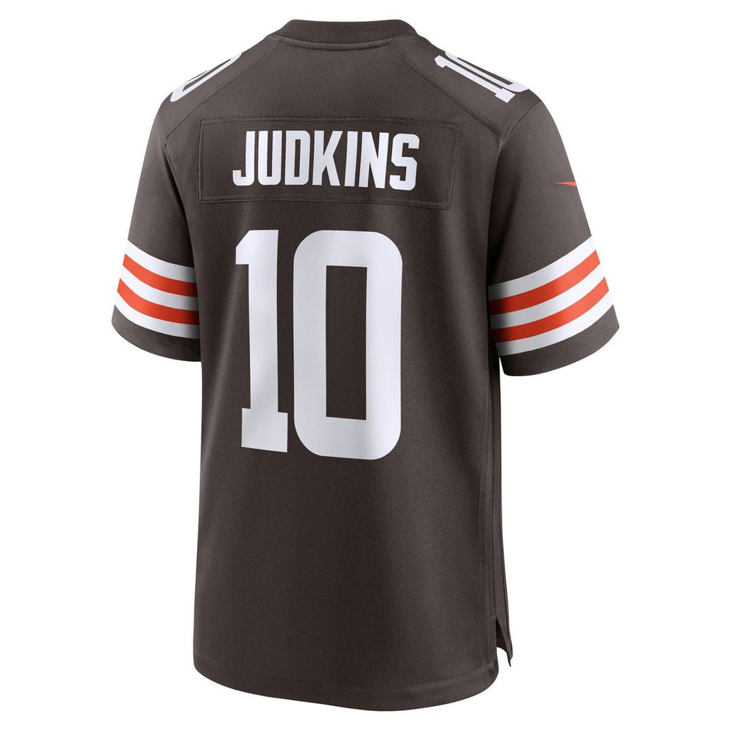 Cleveland Browns Quinshon Judkins Nike 2025 NFL Draft Game Jersey - Brown